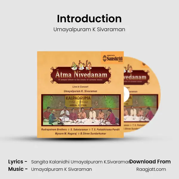 Introduction - Umayalpuram K Sivaraman album cover 