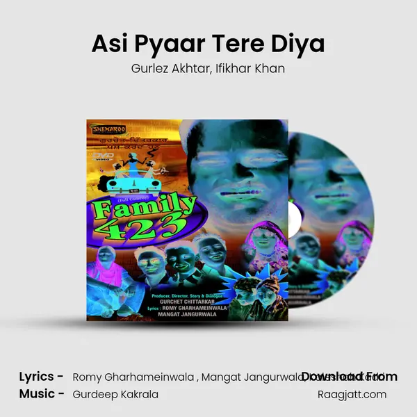 Asi Pyaar Tere Diya - Gurlez Akhtar album cover 