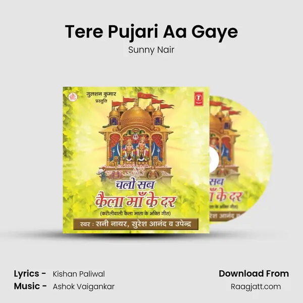 Tere Pujari Aa Gaye - Sunny Nair album cover 