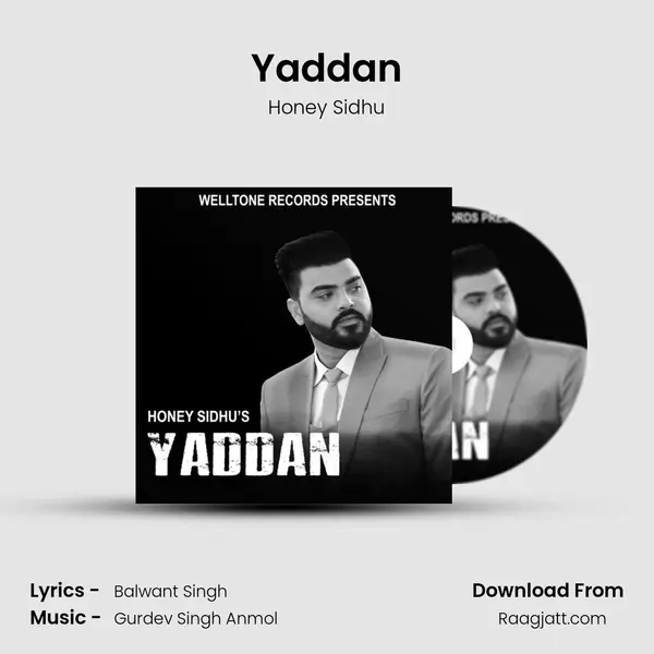 Yaddan - Honey Sidhu album cover 