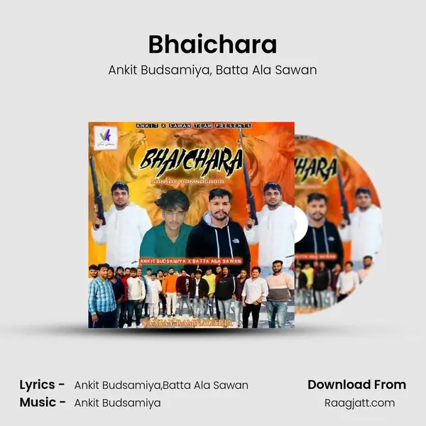 Bhaichara - Ankit Budsamiya album cover 