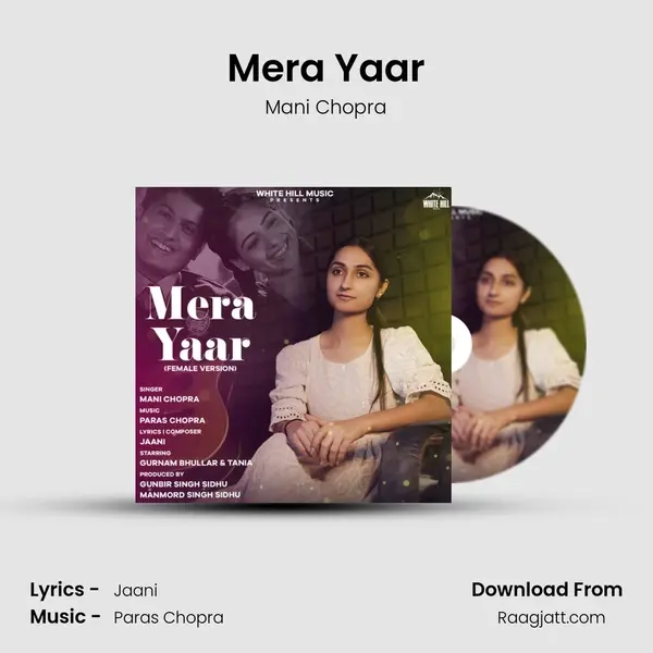 Mera Yaar - Mani Chopra album cover 