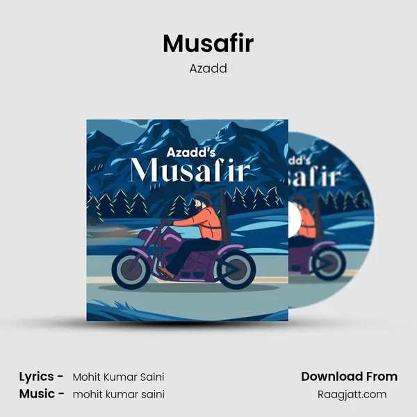 Musafir - Azadd album cover 