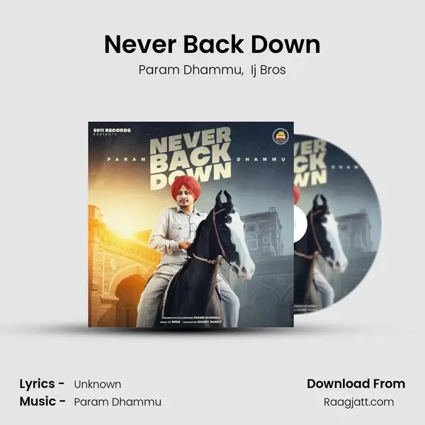 Never Back Down mp3 song