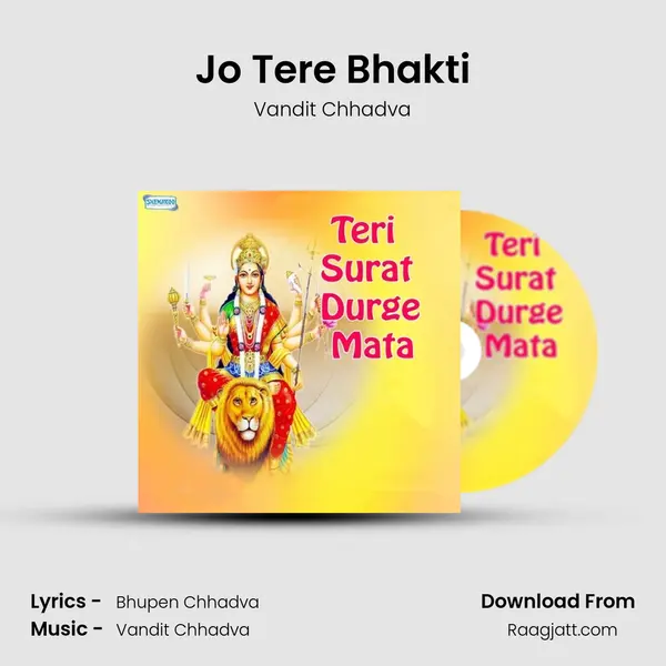 Jo Tere Bhakti - Vandit Chhadva album cover 