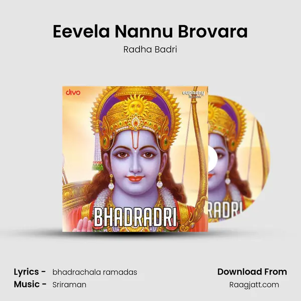 Eevela Nannu Brovara - Radha Badri album cover 