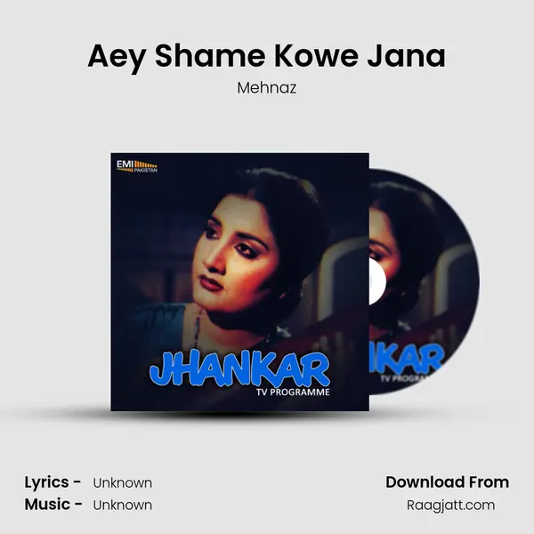 Aey Shame Kowe Jana - Mehnaz album cover 