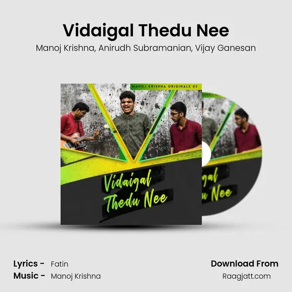 Vidaigal Thedu Nee - Manoj Krishna album cover 