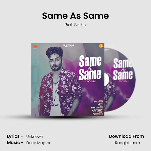 Same As Same - Rick Sidhu album cover 