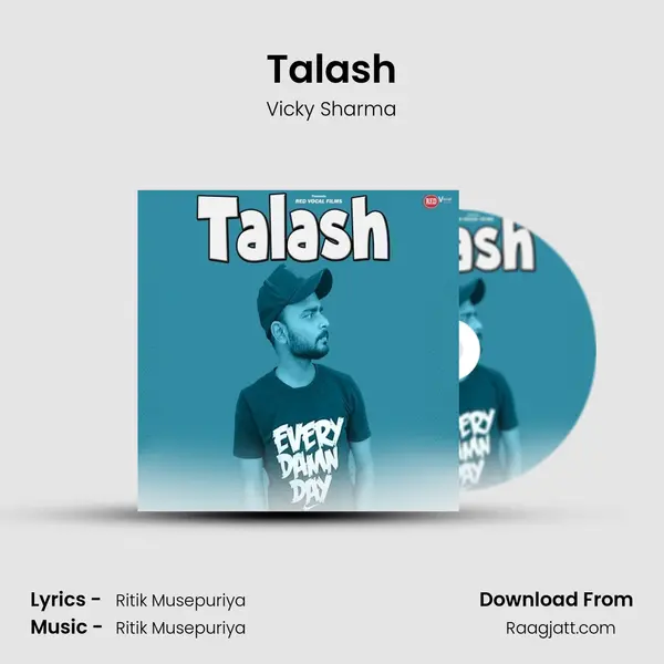 Talash - Vicky Sharma album cover 