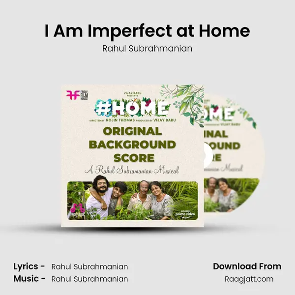 I Am Imperfect at Home - Rahul Subrahmanian album cover 