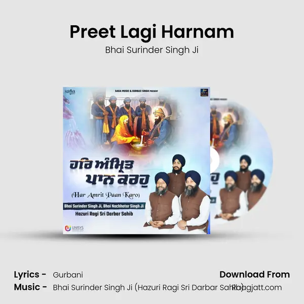 Preet Lagi Harnam - Bhai Surinder Singh Ji album cover 