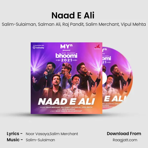 Naad E Ali (feat. Salim Merchant, Raj Pandit, Salman Ali & Vipul Mehta) mp3 song