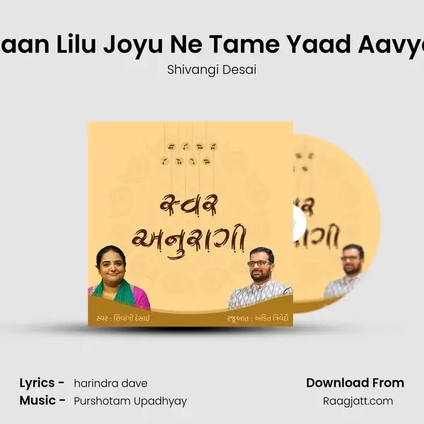 Paan Lilu Joyu Ne Tame Yaad Aavya mp3 song