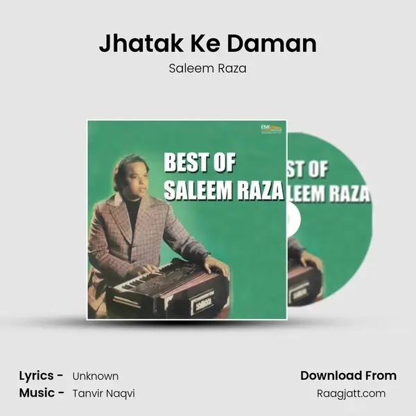 Jhatak Ke Daman - Saleem Raza album cover 