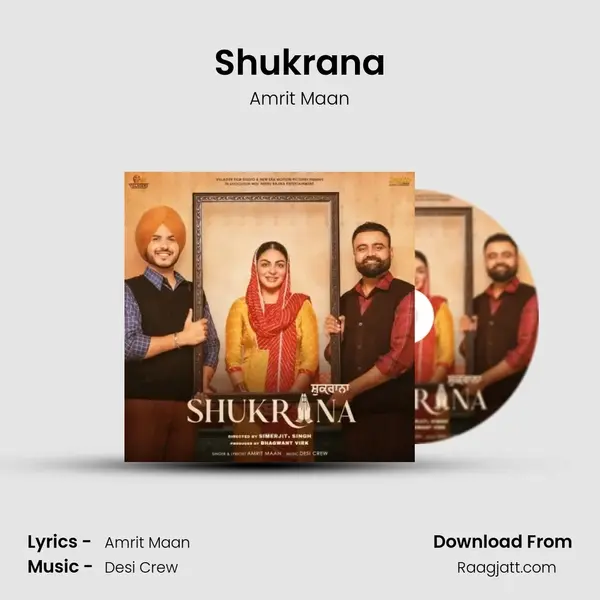 Shukrana - Amrit Maan album cover 