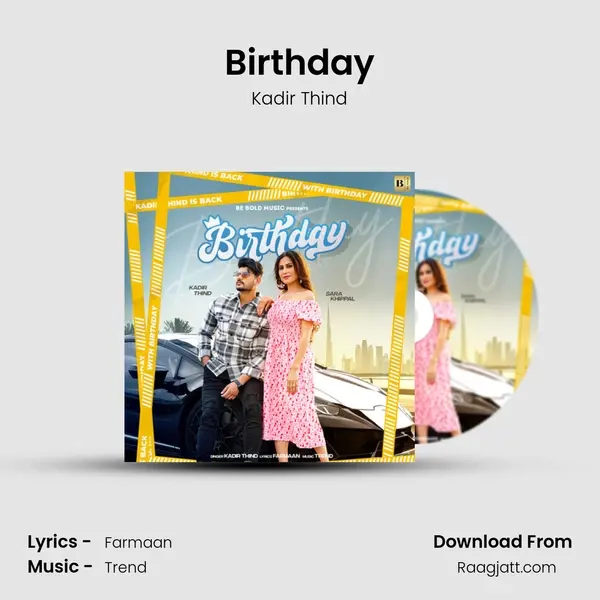 Birthday - Kadir Thind album cover 