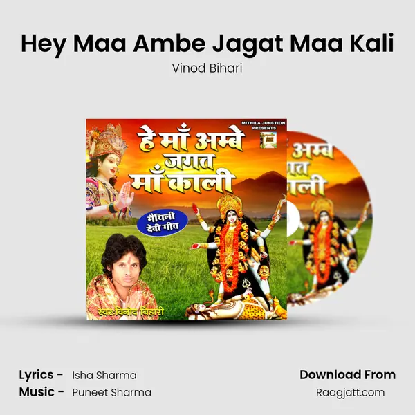 Hey Maa Ambe Jagat Maa Kali - Vinod Bihari album cover 