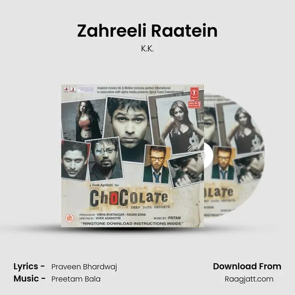 Zahreeli Raatein mp3 song