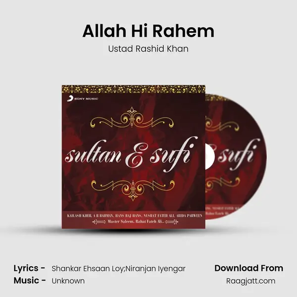 Allah Hi Rahem - Ustad Rashid Khan album cover 