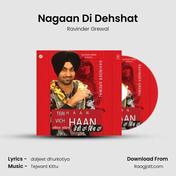 Nagaan Di Dehshat - Ravinder Grewal album cover 