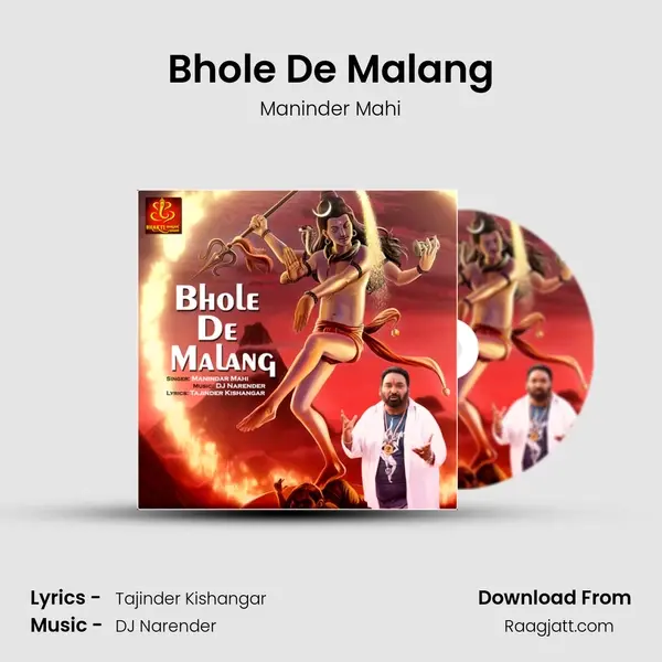 Bhole De Malang - Maninder Mahi album cover 