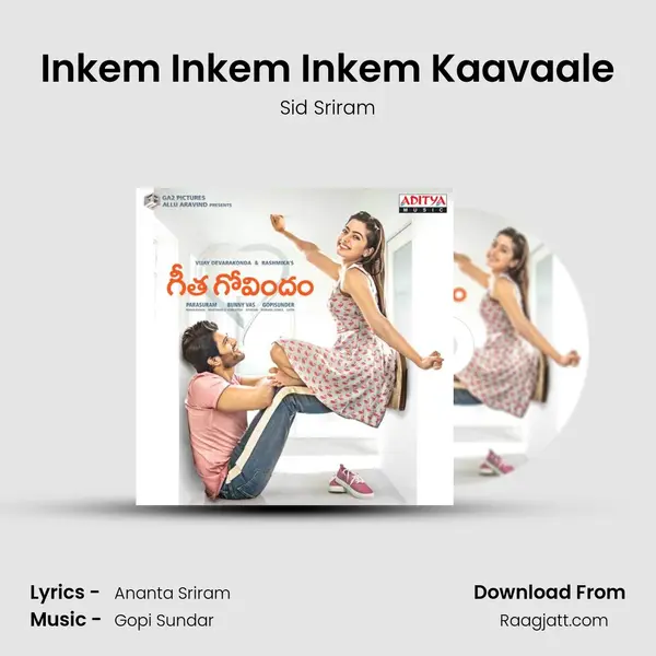 Inkem Inkem Inkem Kaavaale - Sid Sriram mp3 song