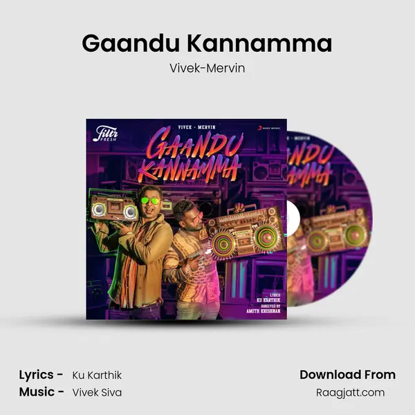 Gaandu Kannamma - Vivek-Mervin album cover 