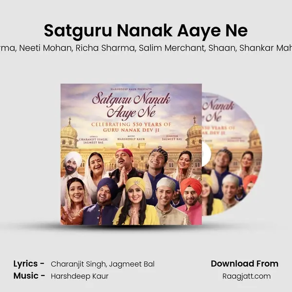 Satguru Nanak Aaye Ne - Harshdeep Kaur album cover 