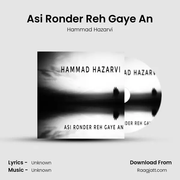 Asi Ronder Reh Gaye An - Hammad Hazarvi album cover 