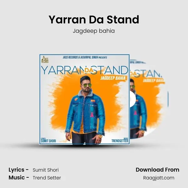 Yarran Da Stand - Jagdeep bahia album cover 