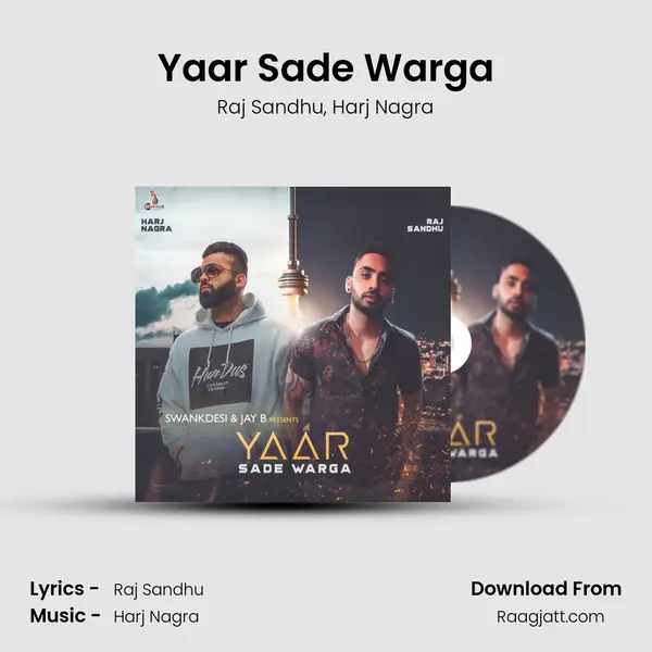 Yaar Sade Warga - Raj Sandhu album cover 