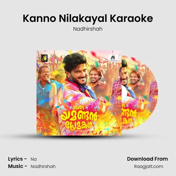 Kanno Nilakayal Karaoke - Nadhirshah album cover 