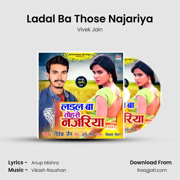 Ladal Ba Those Najariya - Vivek Jain album cover 