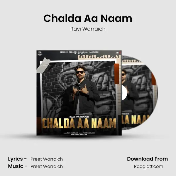 Chalda Aa Naam - Ravi Warraich album cover 