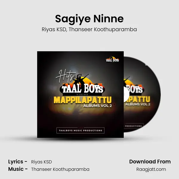 Sagiye Ninne - Riyas KSD album cover 