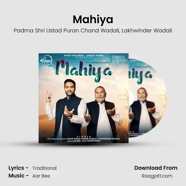 Mahiya - Padma Shri Ustad Puran Chand Wadali album cover 