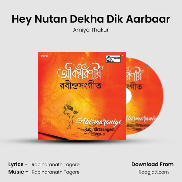 Hey Nutan Dekha Dik Aarbaar - Amiya Thakur album cover 