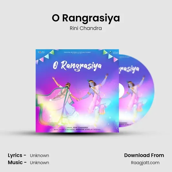 O Rangrasiya - Rini Chandra album cover 