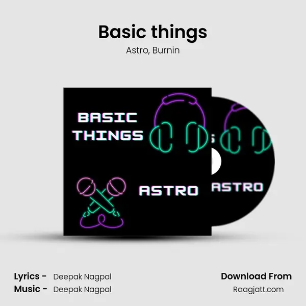 Basic things - Astro album cover 