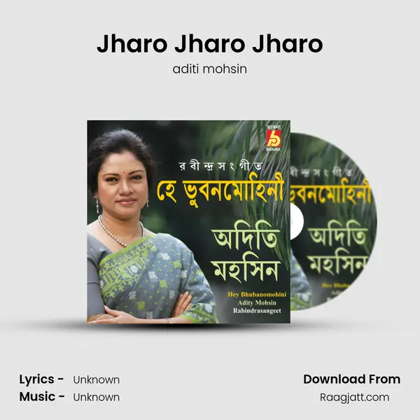 Jharo Jharo Jharo - aditi mohsin album cover 