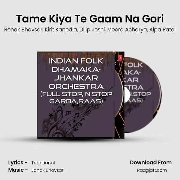 Tame Kiya Te Gaam Na Gori - Ronak Bhavsar album cover 