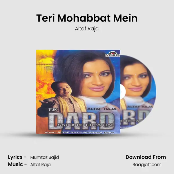 Teri Mohabbat Mein - Altaf Raja album cover 