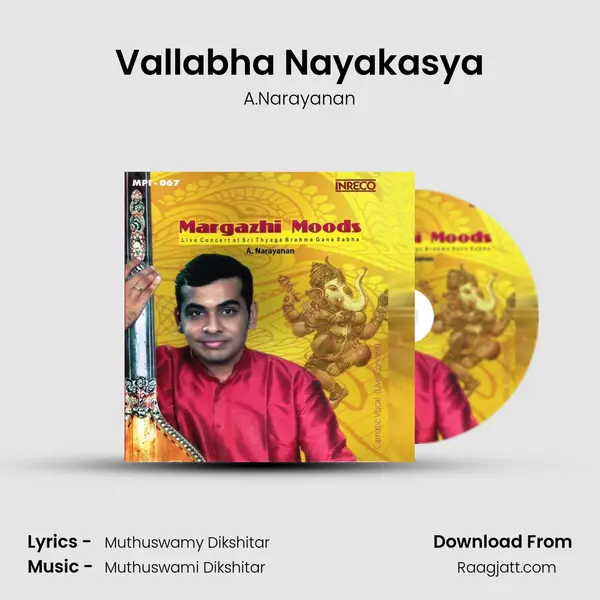 Vallabha Nayakasya - A.Narayanan album cover 