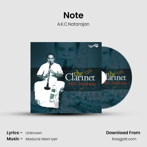 Note - A.K.C.Natarajan album cover 