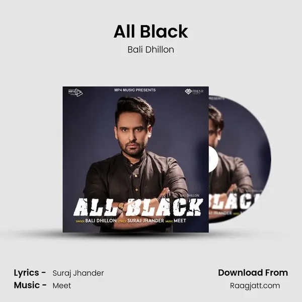 All Black - Bali Dhillon album cover 