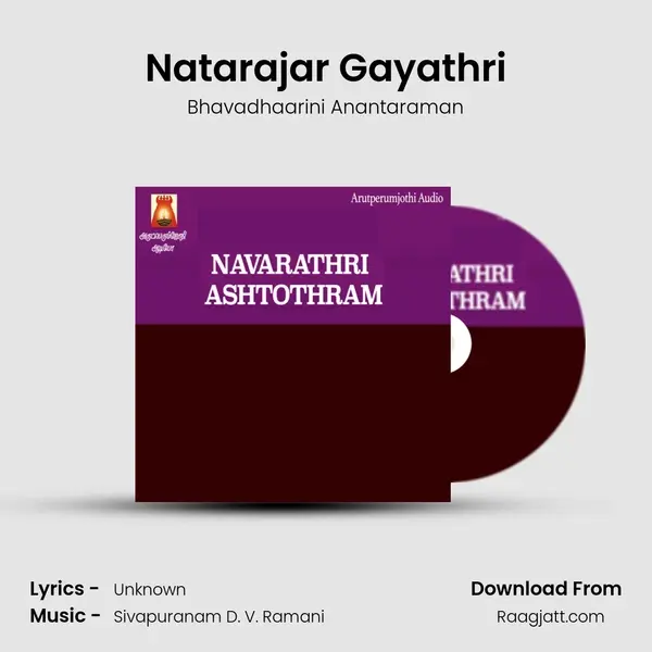 Natarajar Gayathri - Bhavadhaarini Anantaraman album cover 