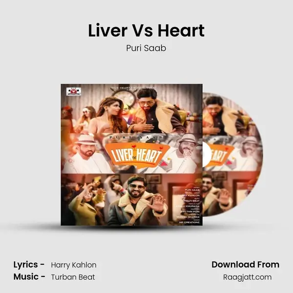 Liver Vs Heart - Puri Saab album cover 