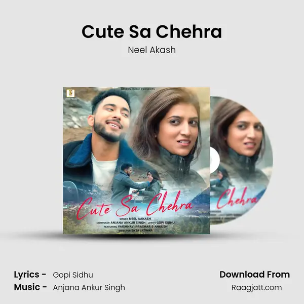 Cute Sa Chehra - Neel Akash album cover 