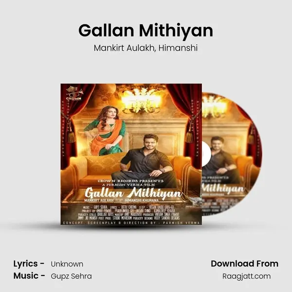 Gallan Mithiyan - Mankirt Aulakh album cover 